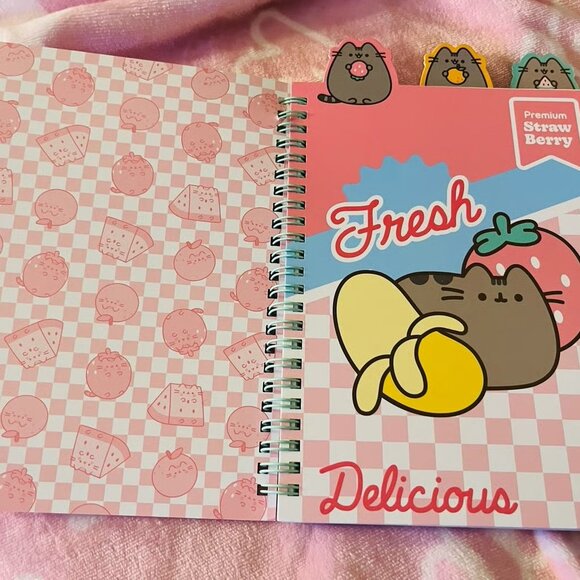 NEW Pusheen Fruits Spiral Project Notebook - Picture 2 of 4